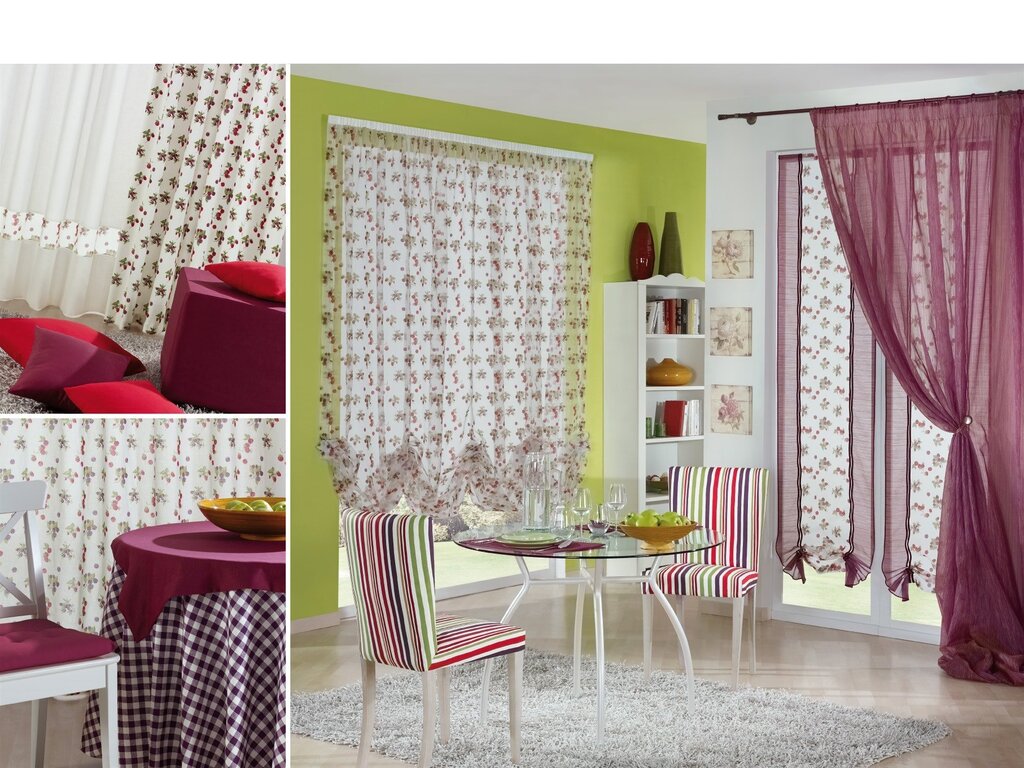 Trendy kitchen curtains 23 фото