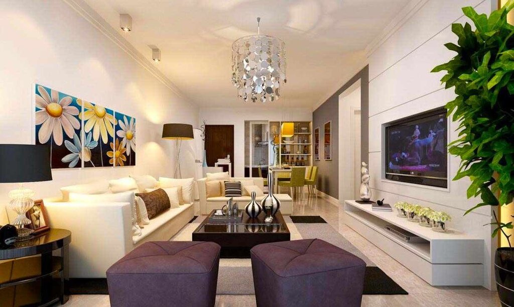 Trendy tendencies in living room interiors