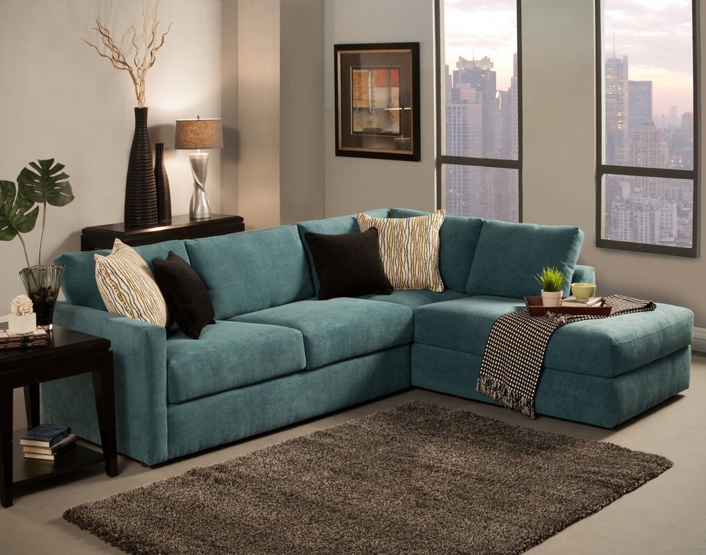 Fashionable corner sofas