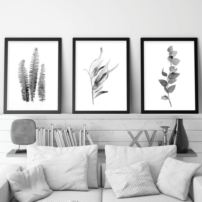 Monochrome paintings for the interior