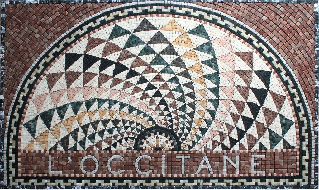 Mosaic floor