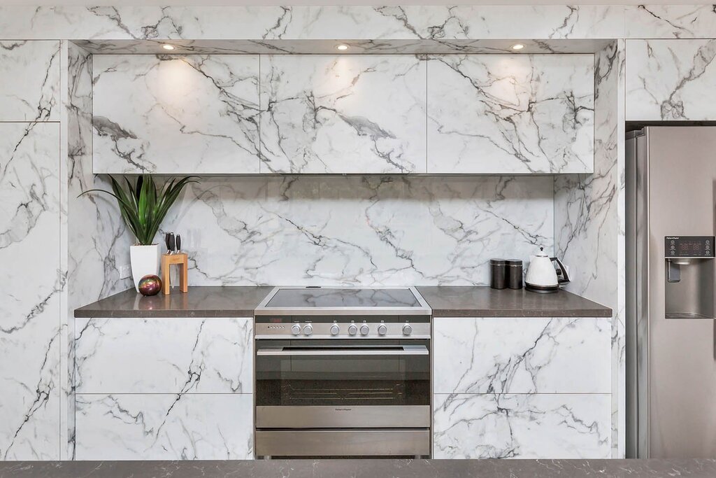 Marble kitchen set