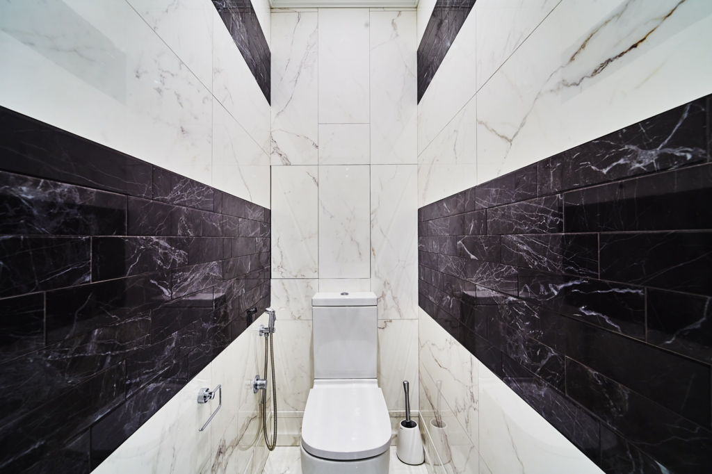 Marble toilet