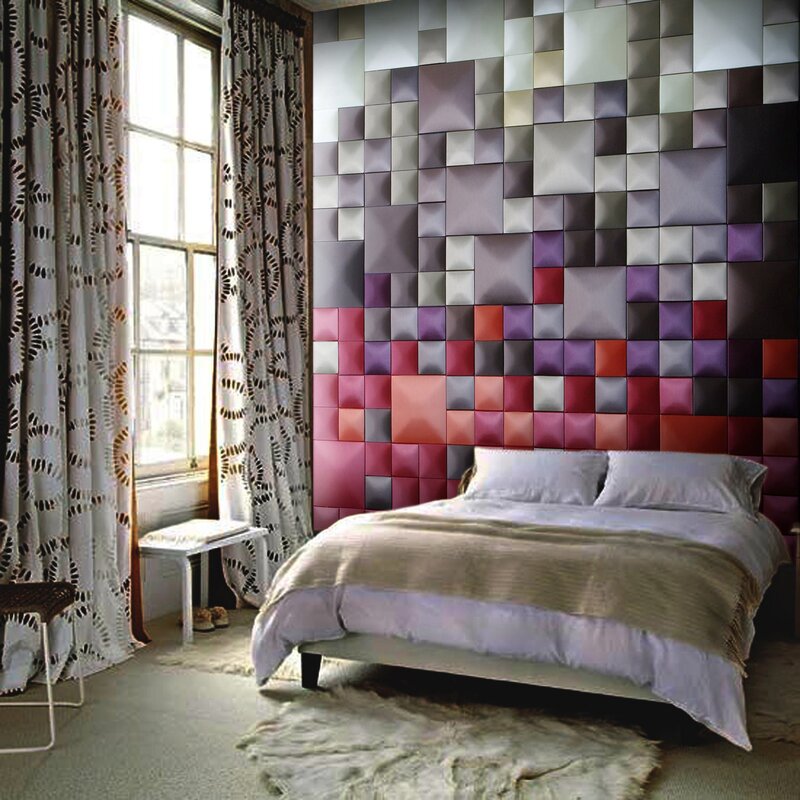 Soft wall panels for interior decoration