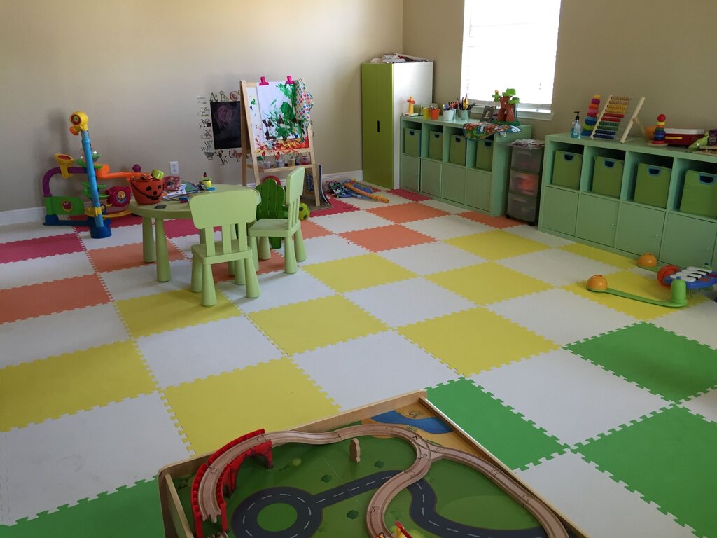 Soft floor for the children's room