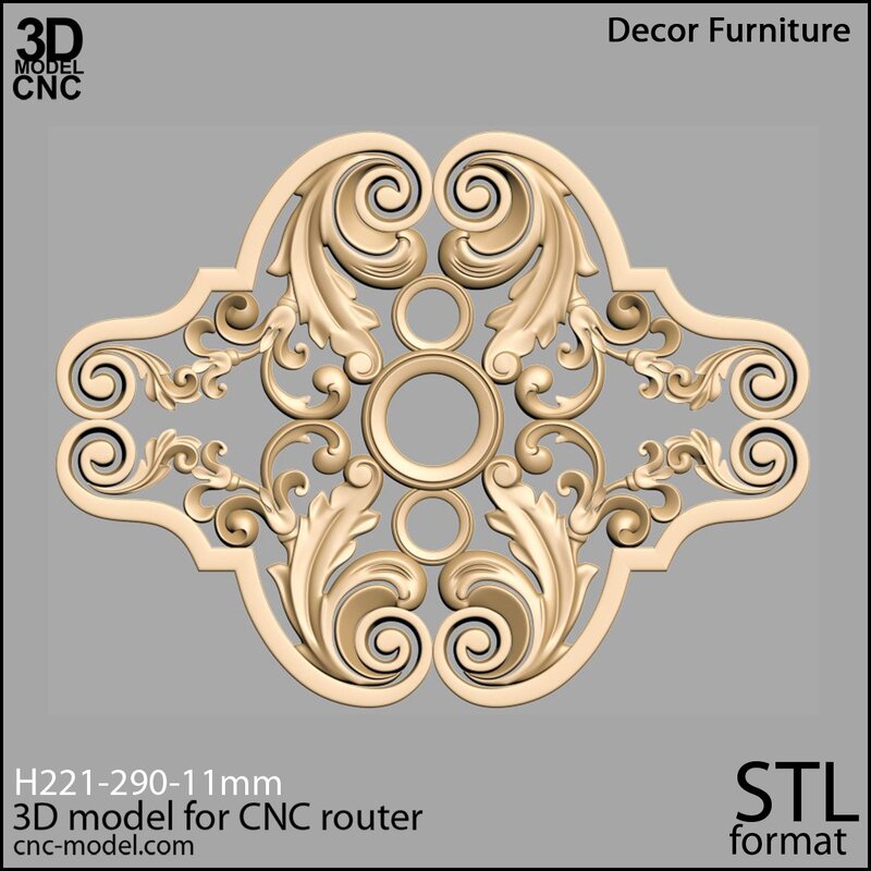 Decorative furniture trim