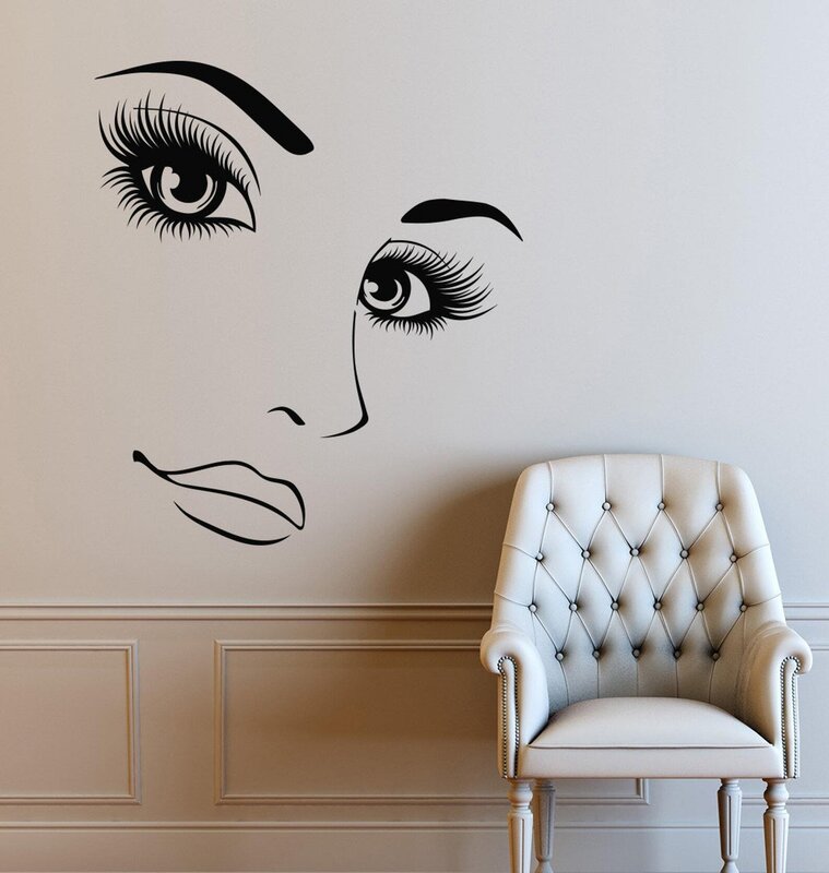 Decorative interior wall stickers