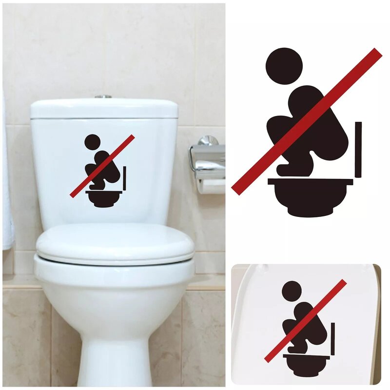 Stickers for the bathroom