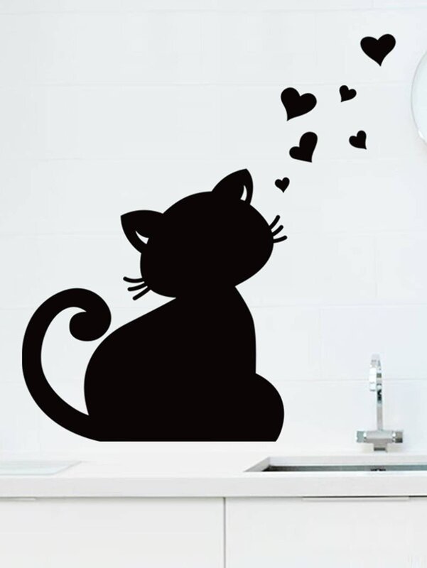 Wall stickers of cats