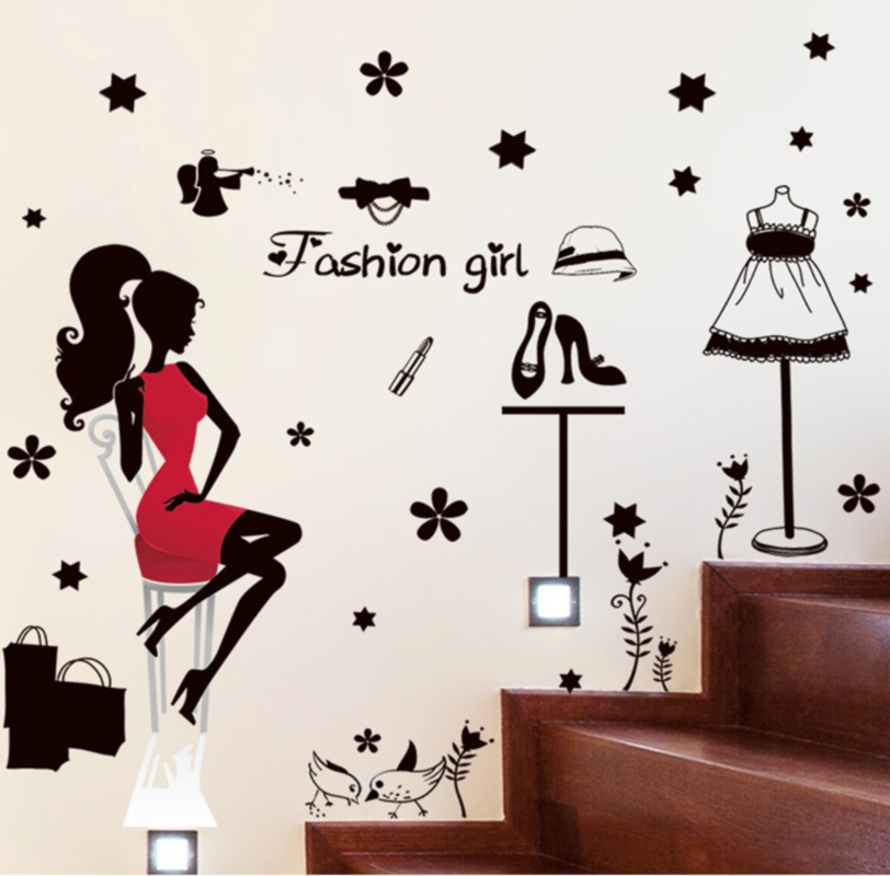 Wall stickers for a room