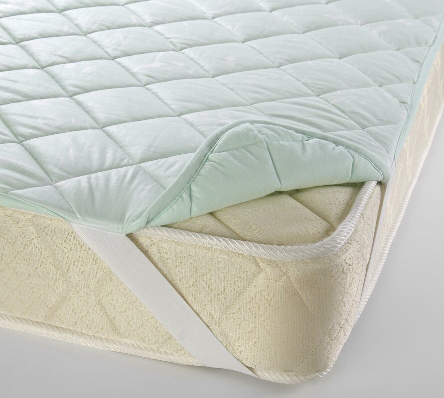 Mattress cover for a bed