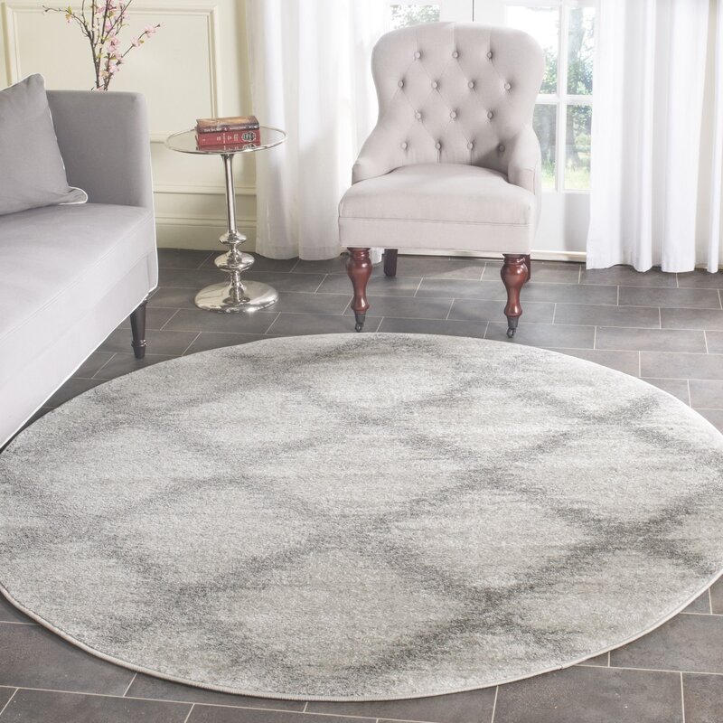 Round floor rugs