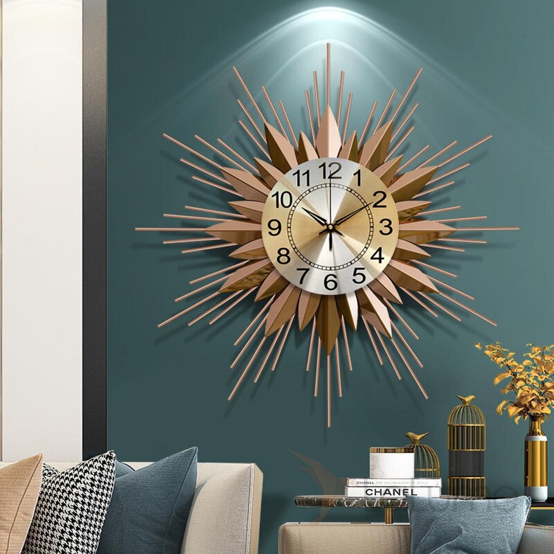 Wall clock decor