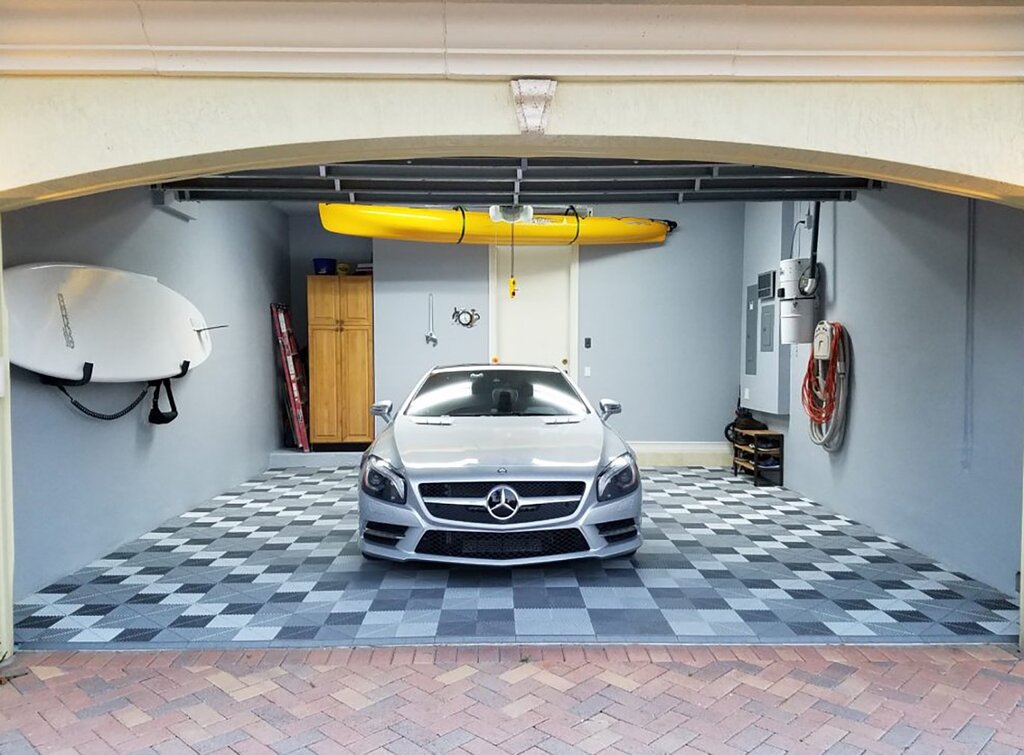 Garage flooring