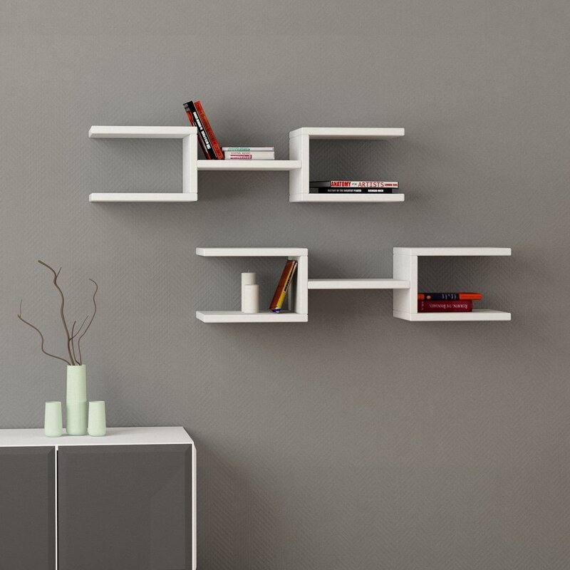 Wall shelves