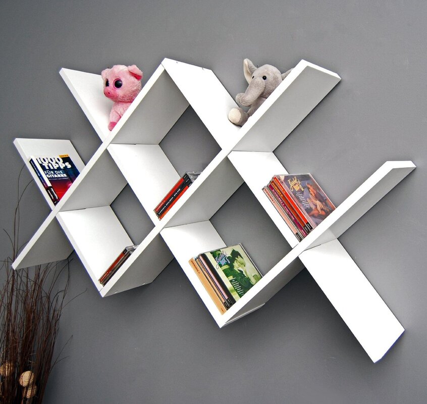 Wall shelves for the children's room