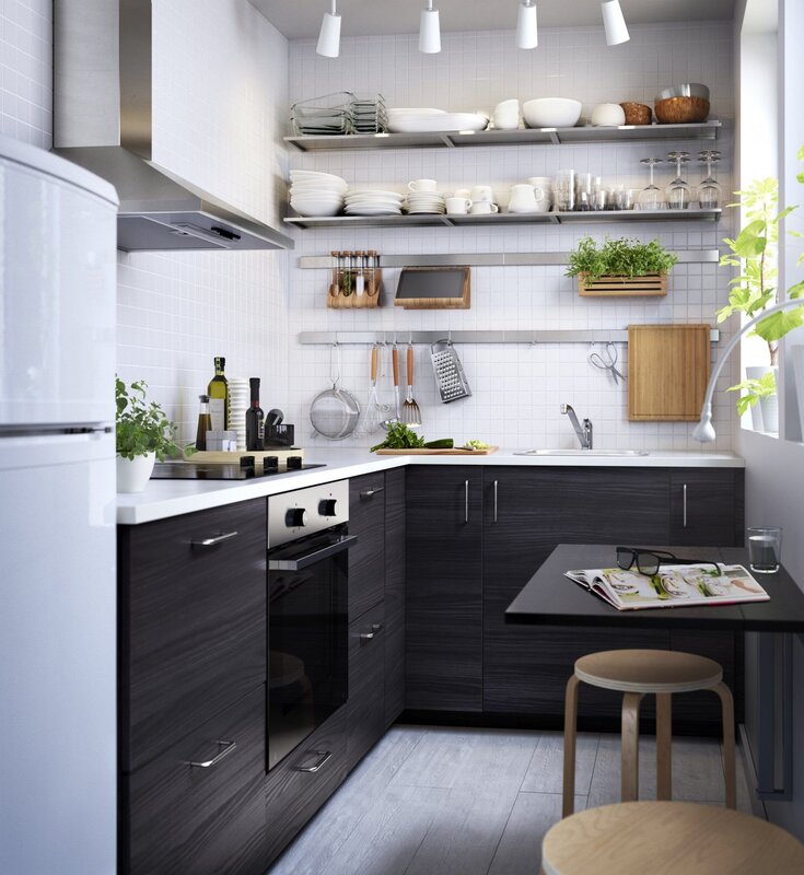 Small corner kitchens