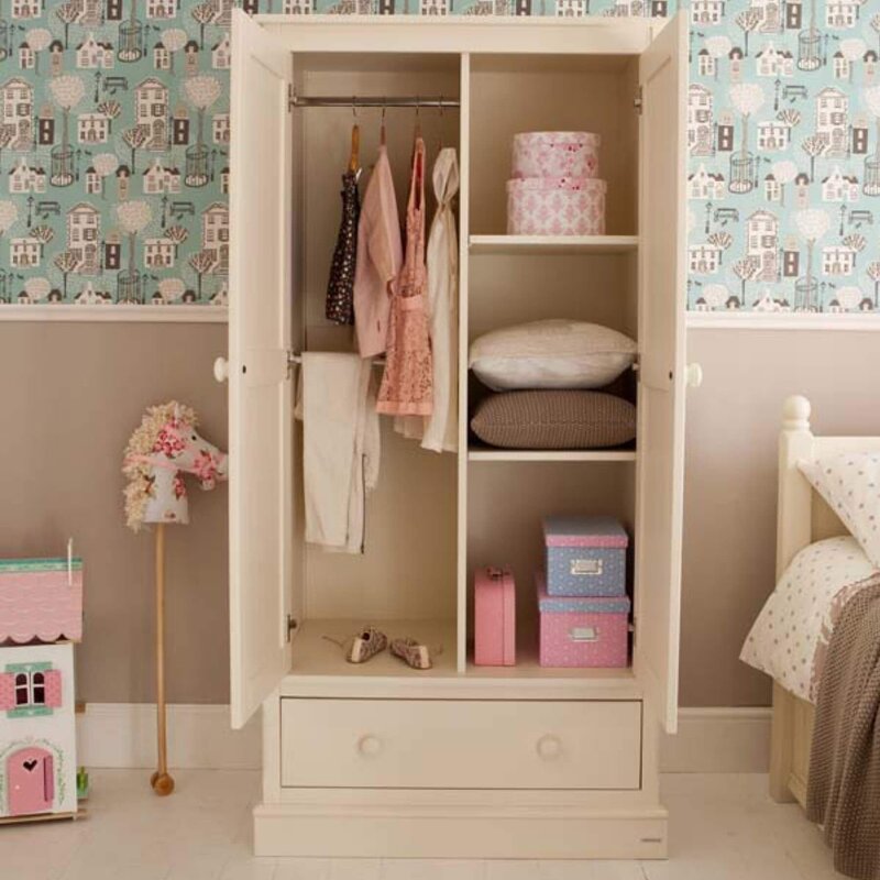 A small wardrobe for the children's room