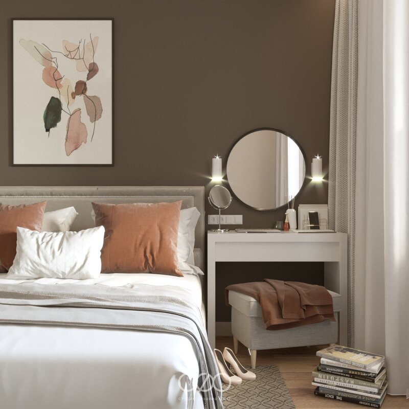 Neutral colors in the interior