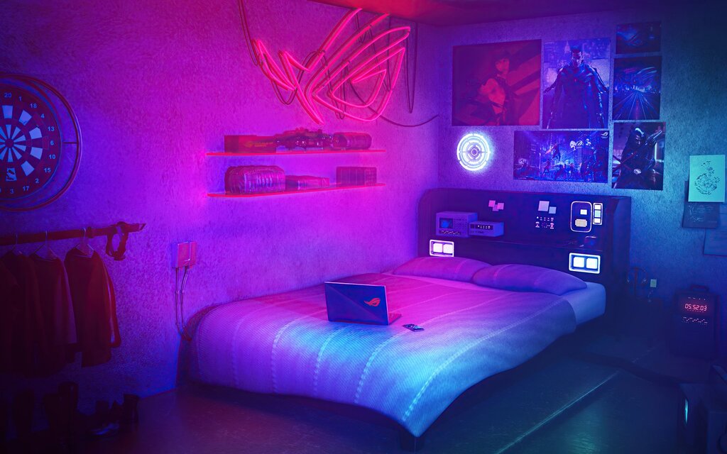 Neon room