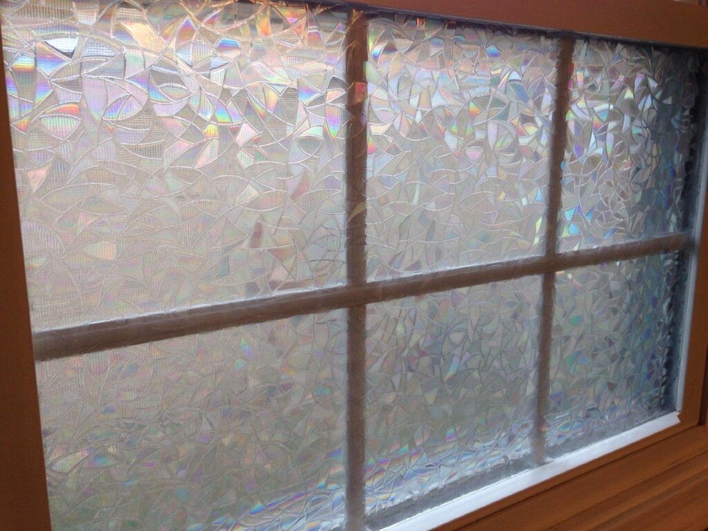 Opaque window film