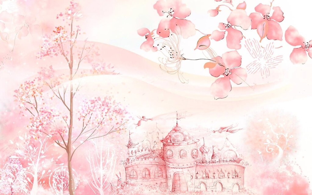 Gentle children's backgrounds