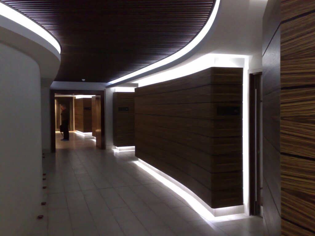 Night lighting of the corridor