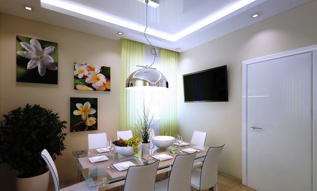 Dining area in the kitchen