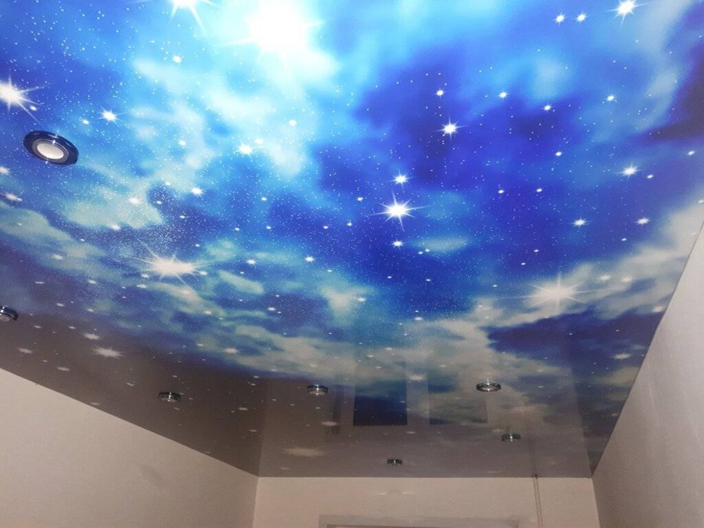 Clouds on the ceiling