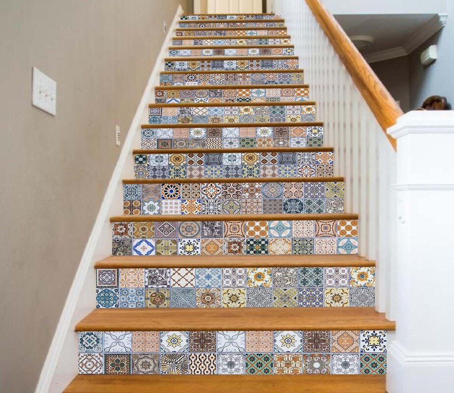 Tiling of steps