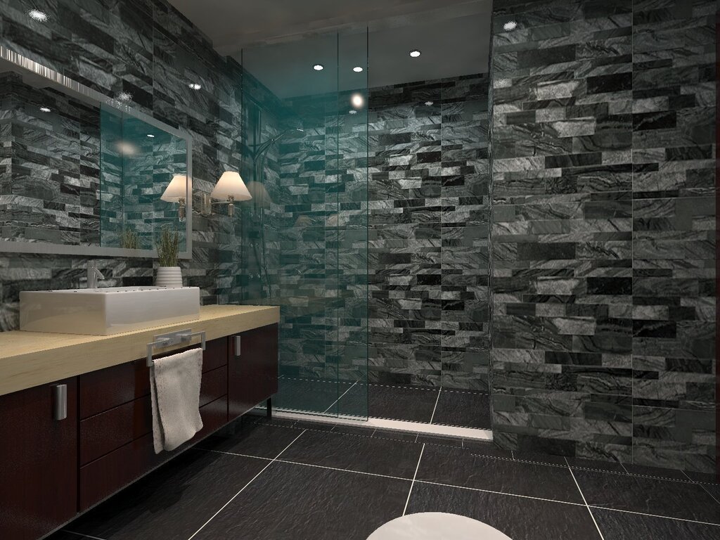 Stone-effect cladding tiles 42 фото