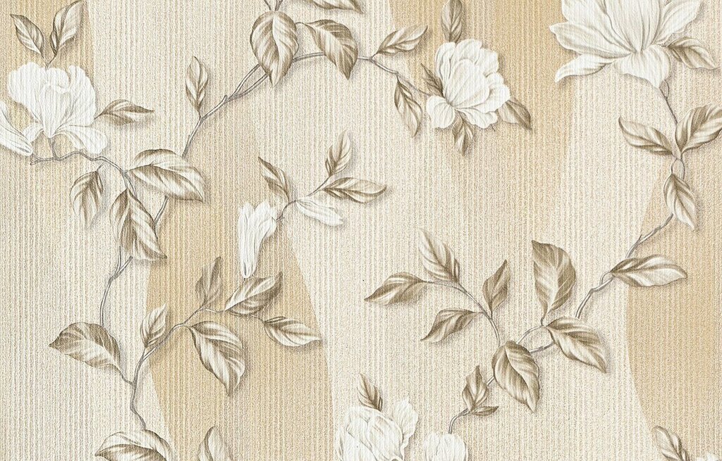 Embossed duplex paper wallpaper