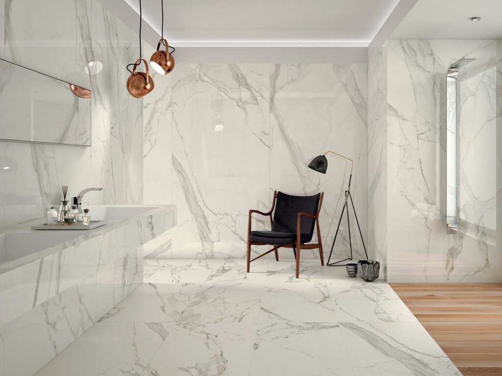 Greek marble wallpaper