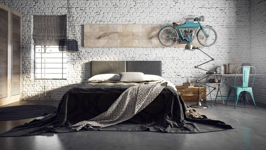 Loft wallpaper for walls