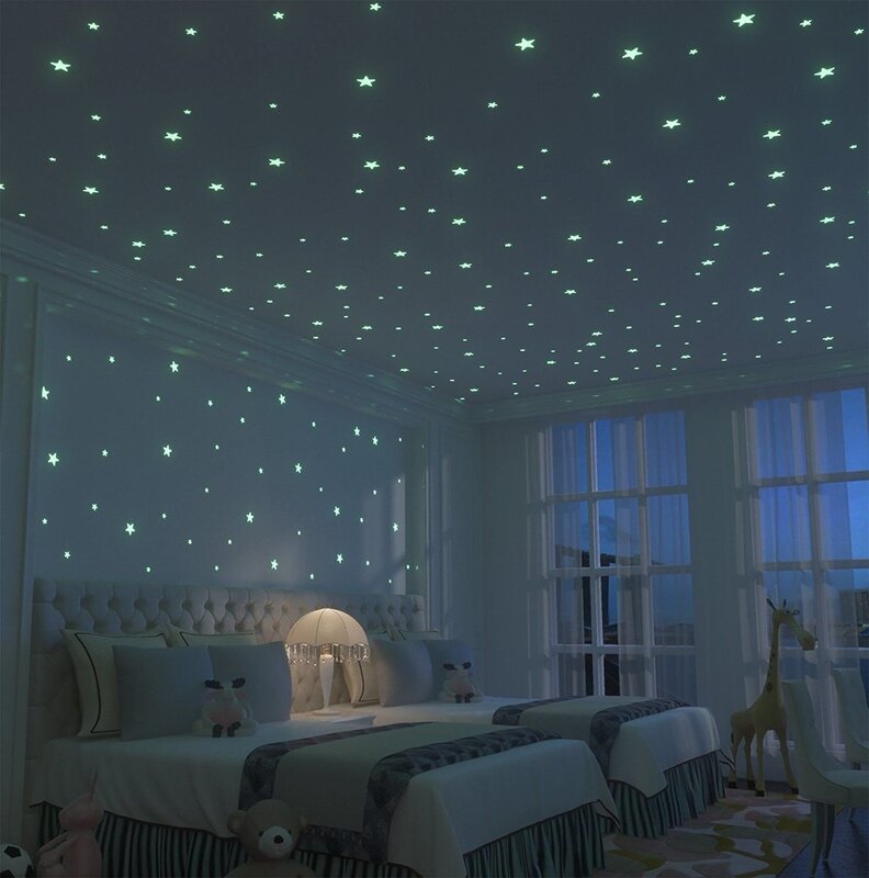 Wallpaper for the ceiling starry sky