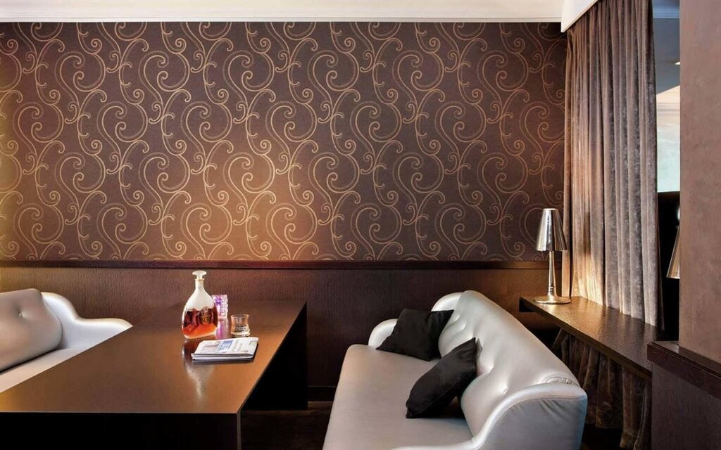 Paired wallpaper for walls