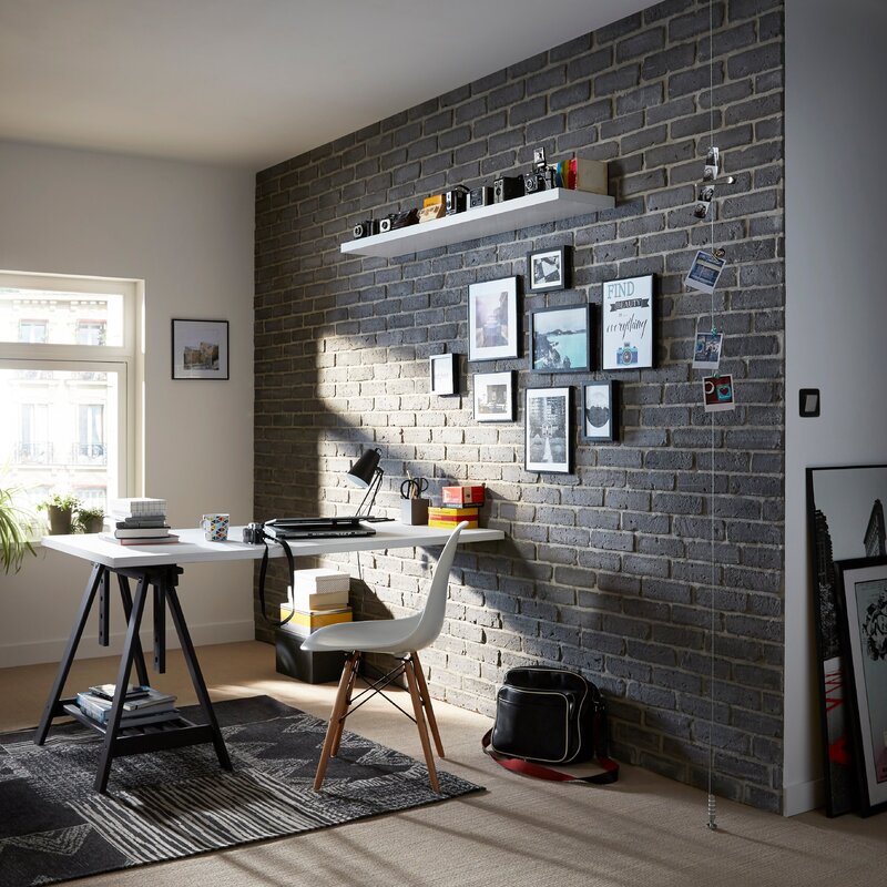 Wallpaper for painting bricks