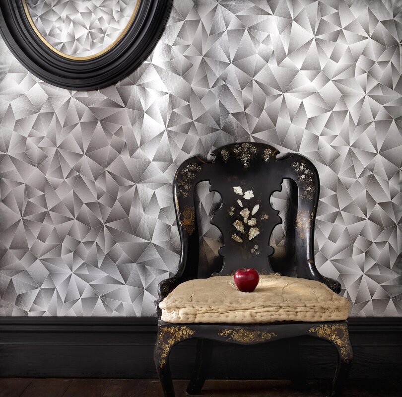 Wallpapers with a three-dimensional pattern