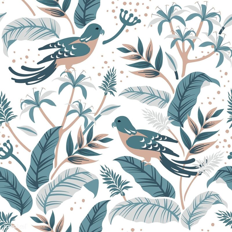 Wallpaper with birds