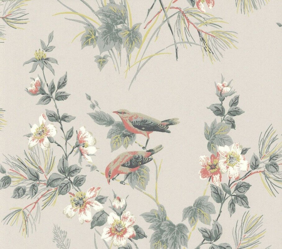 Wallpapers with birds in the interior