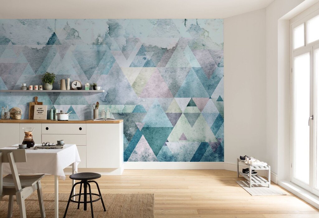 Wallpaper with a pattern for walls