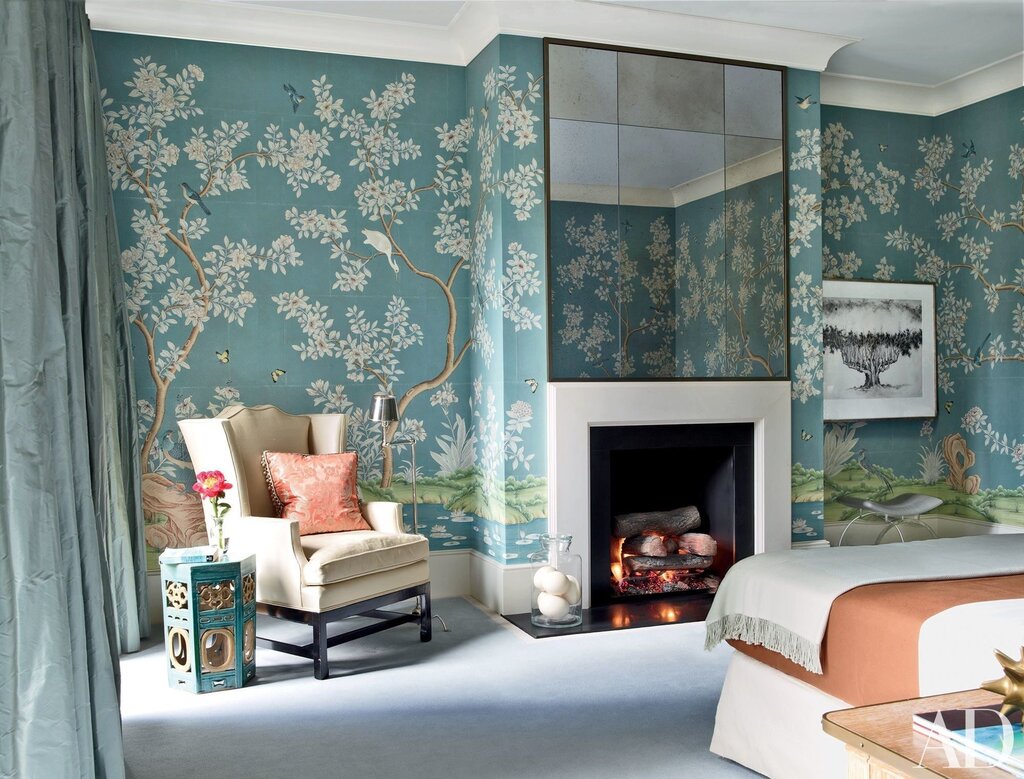 Chinoiserie wallpaper