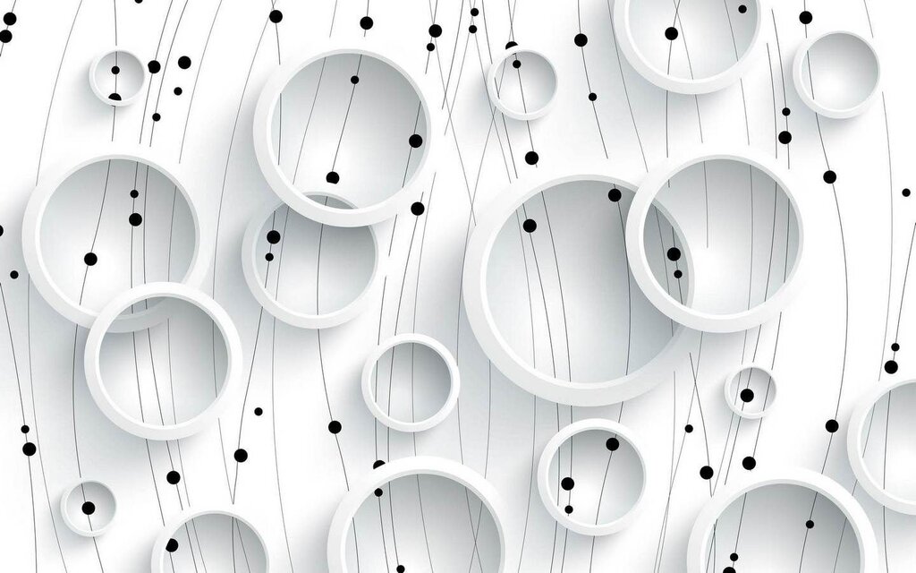 Polka dot wallpaper