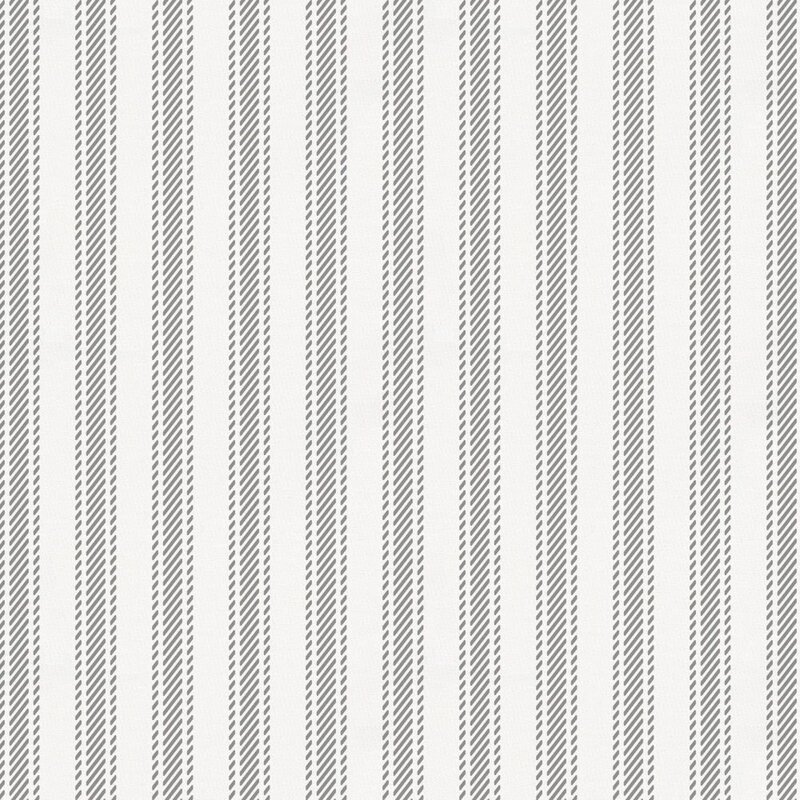 Wallpaper in a fine stripe