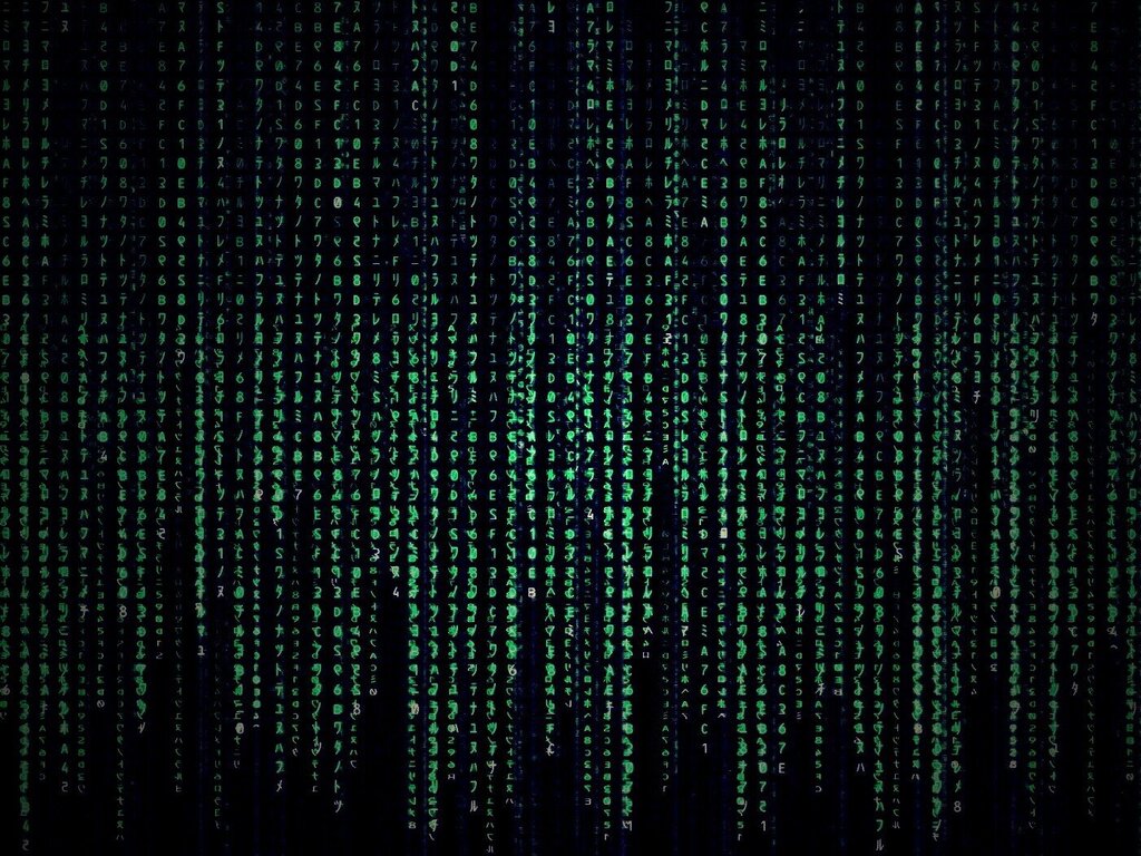 Matrix-style wallpapers