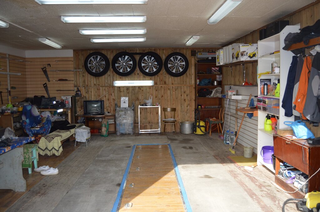 The situation in the garage