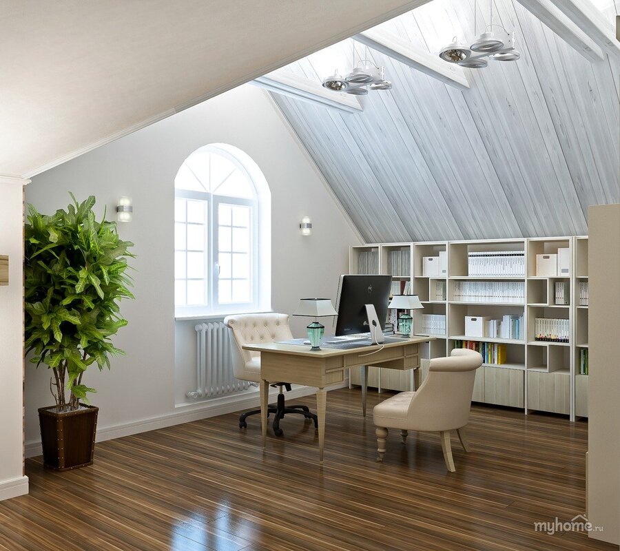 Office in the attic