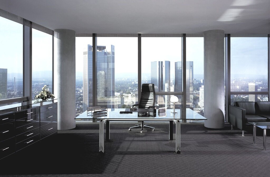 Office with panoramic windows