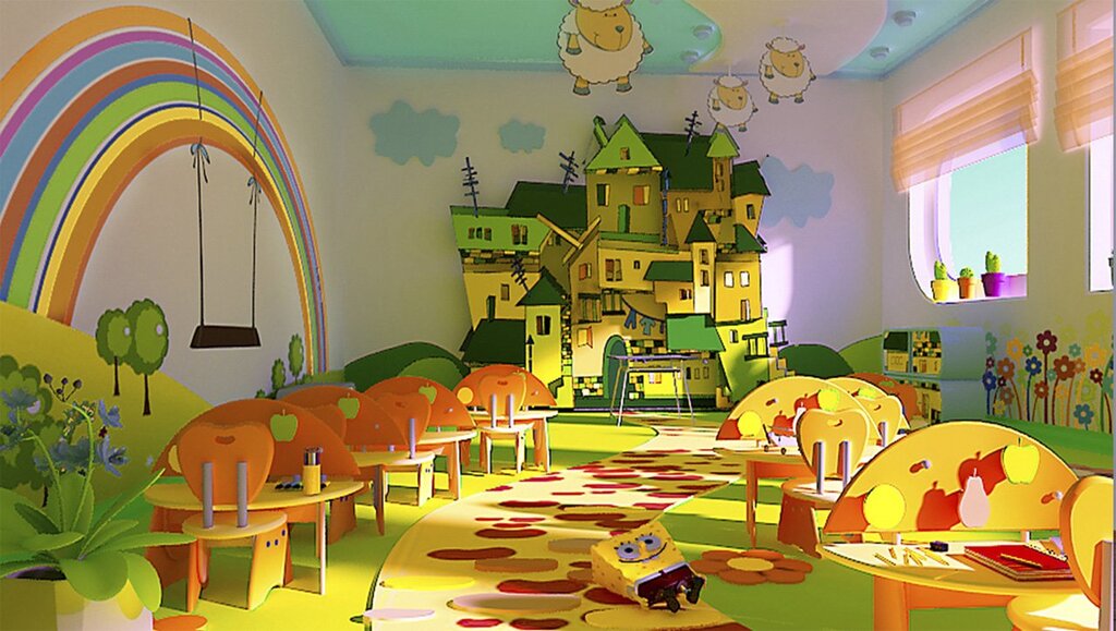 Design of a kindergarten