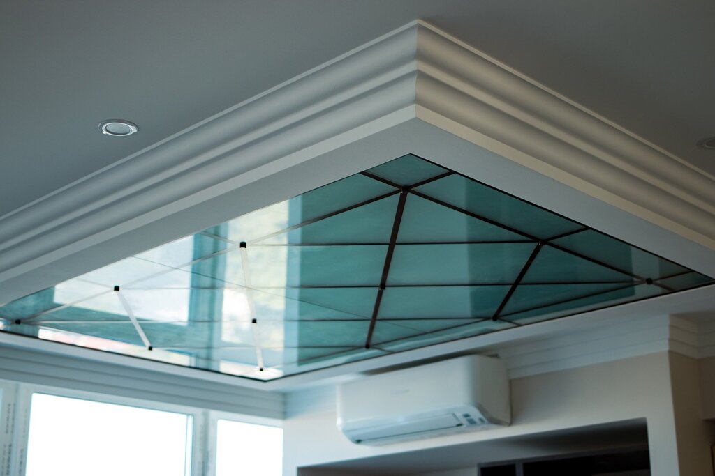 Acrylic glass ceiling